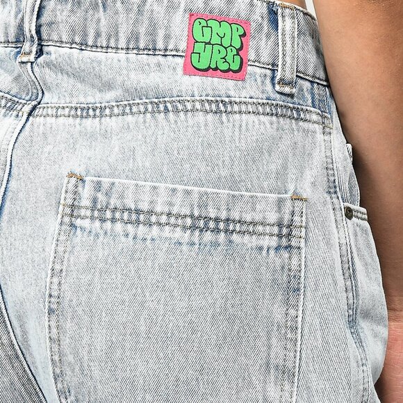 Empyre Tori Billie Acid Wash Carpenter Skate Jeans 0 - Picture 4 of 15